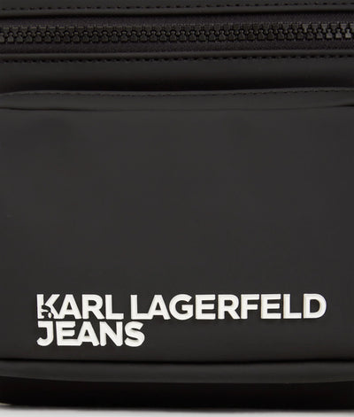Karl Lagerfeld Coated Belt Bag | Black