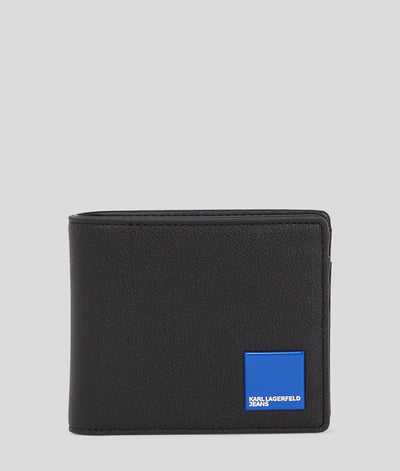 Karl Lagerfeld Box Logo Bifold Wallet | Black