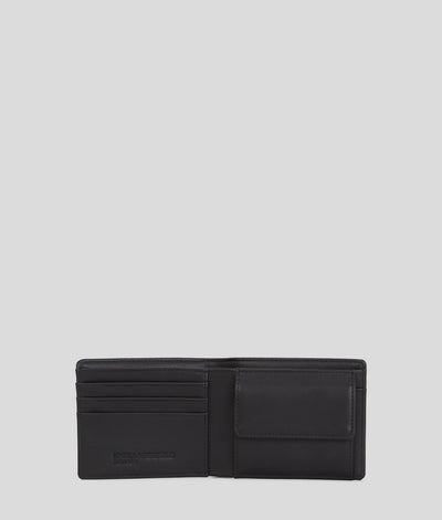 Karl Lagerfeld Box Logo Bifold Wallet | Black