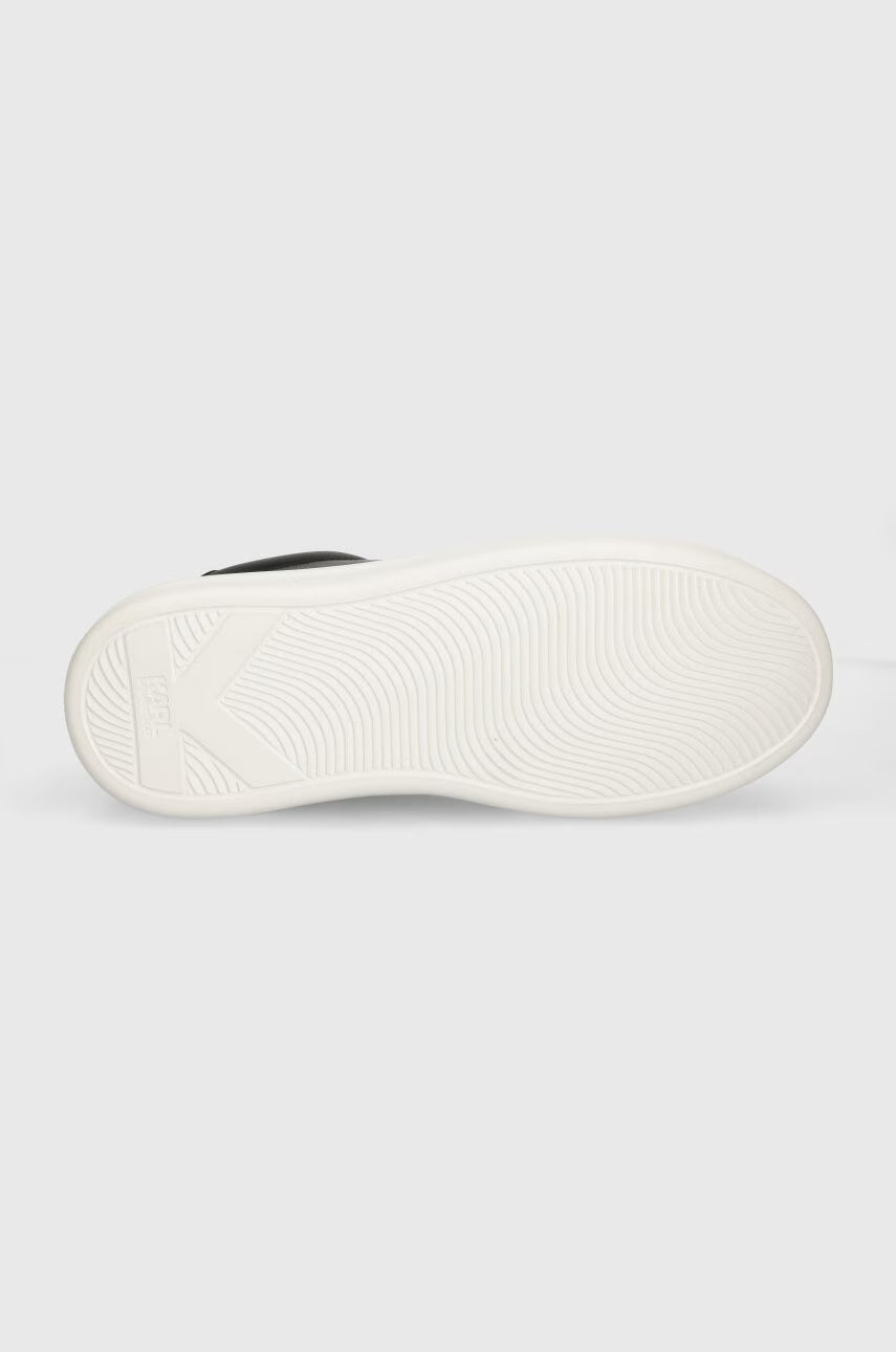 Karl Lagerfeld Kapri Leather Men's Sneakers | Black