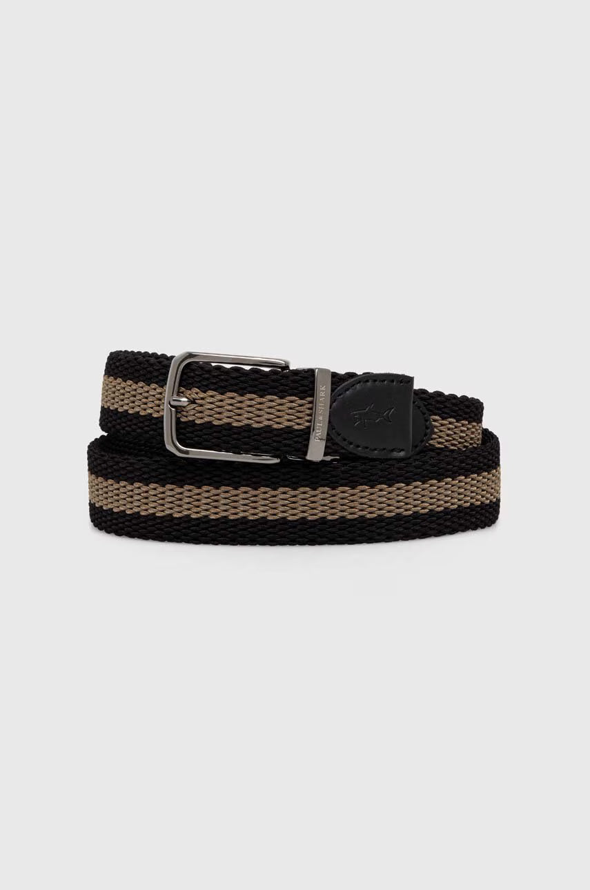 Paul & Shark Contrast Stripes Reversible Belt | Brown