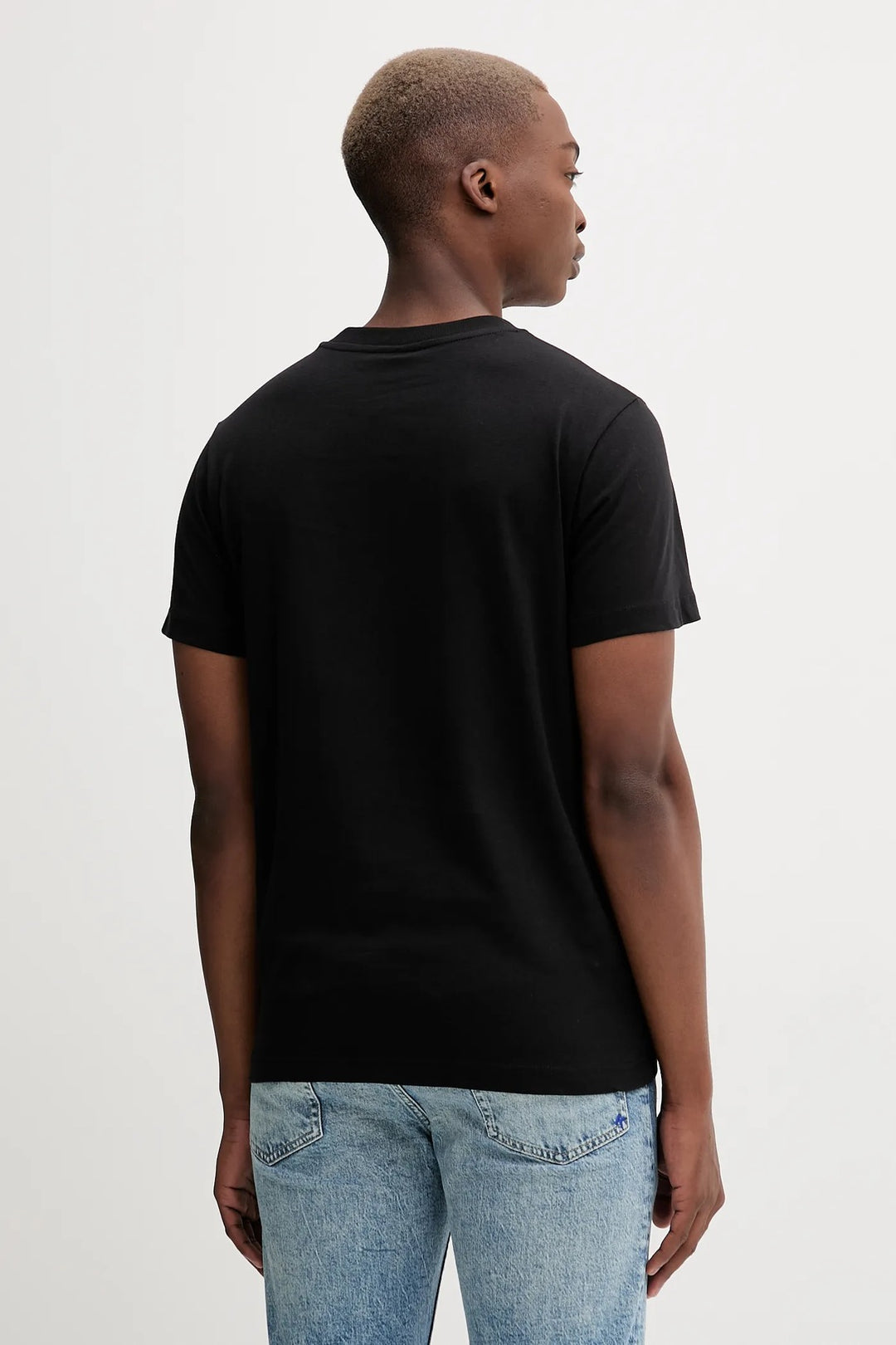 Karl Lagerfeld Men's Slim Reflective T-shirt | Black