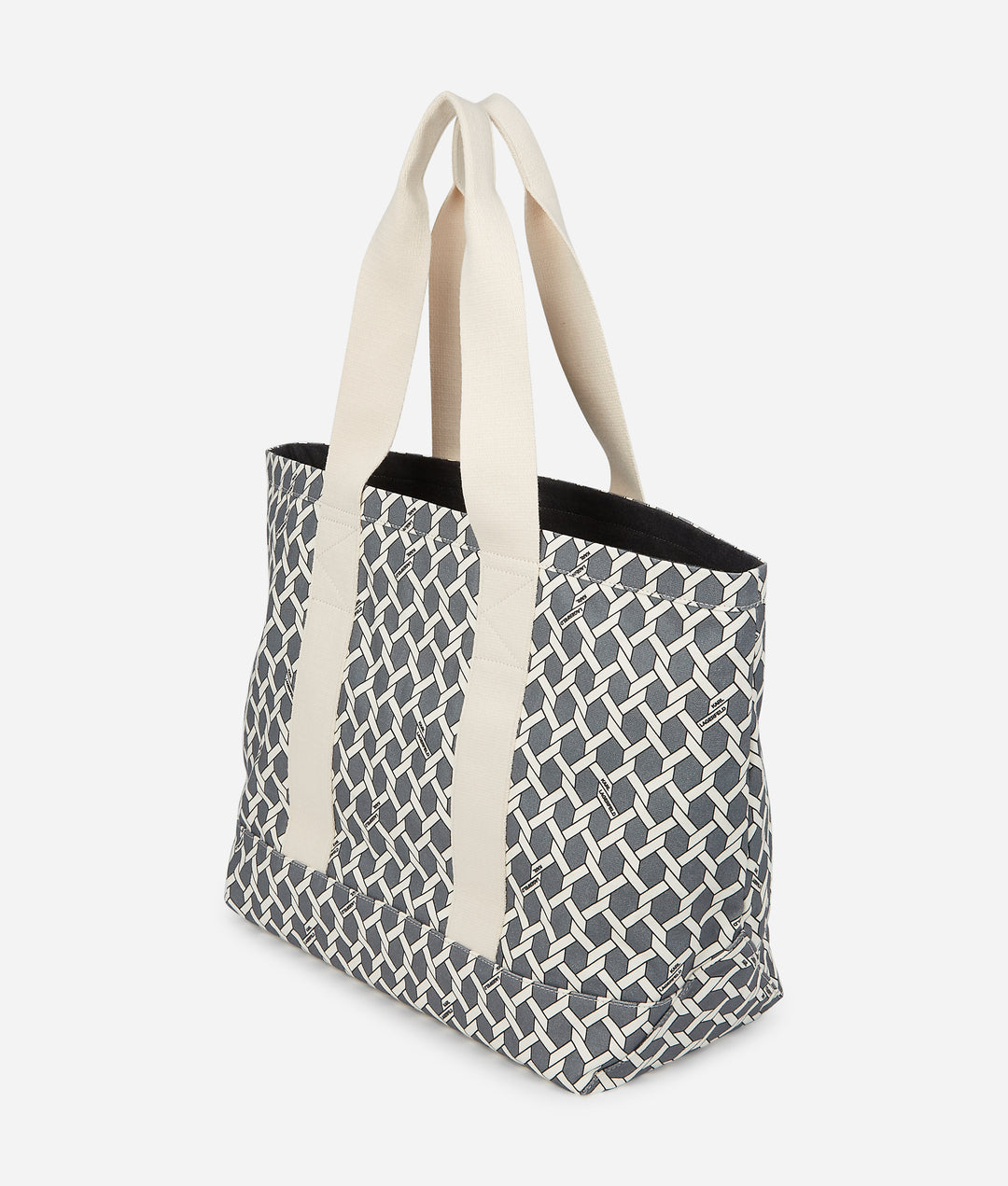 Karl Lagerfeld Rope Reversible Shopper Bag | White/Black