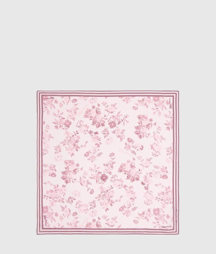 Karl Lagerfeld All-over Floral Bandana Scarf | Fairytale