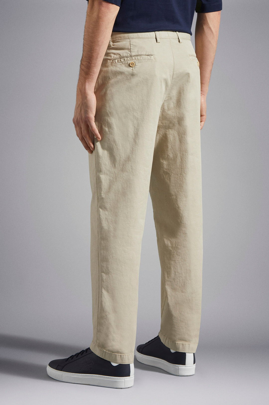 Paul & Shark Stretch Cotton Trousers | Beige