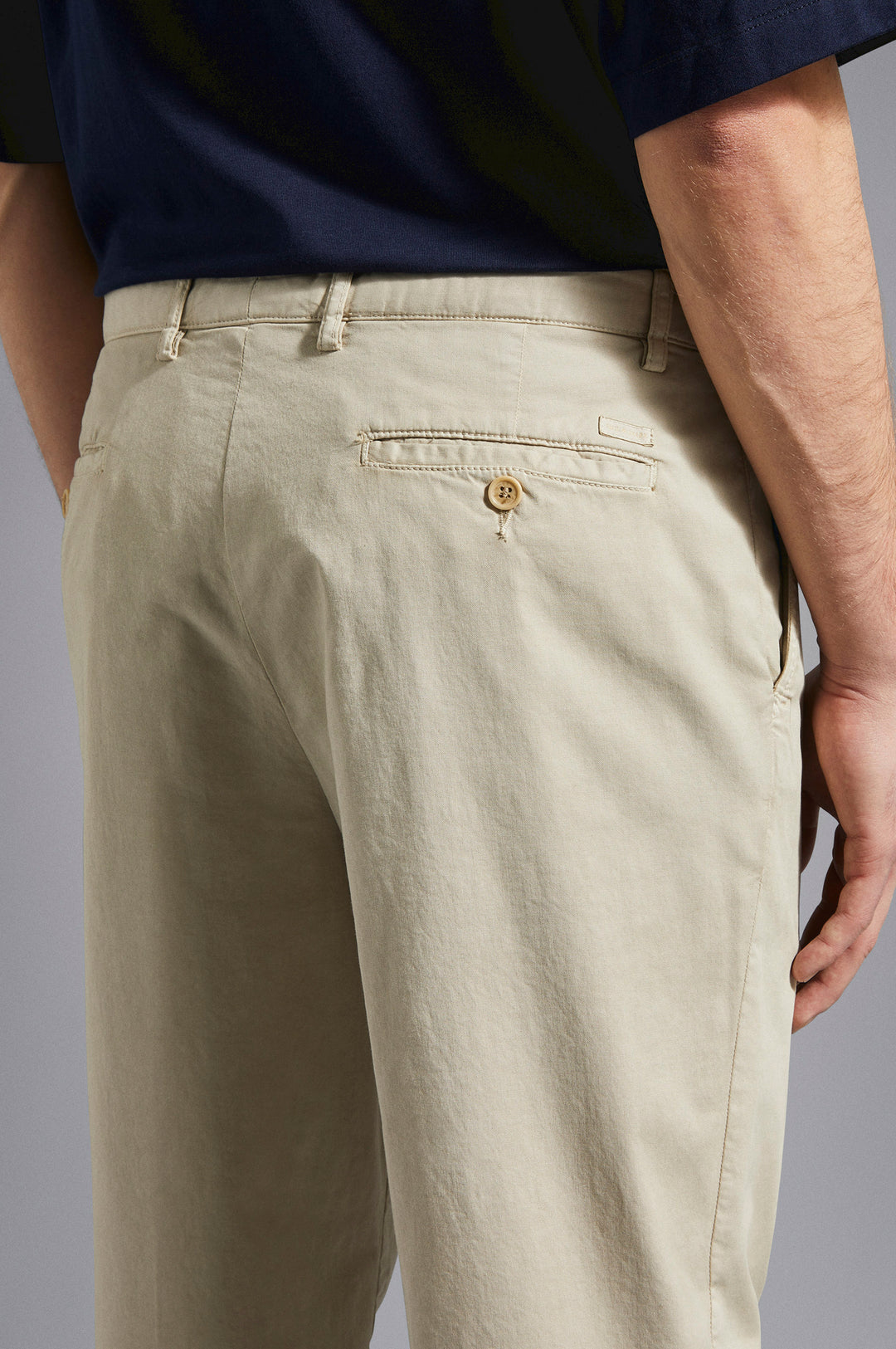 Paul & Shark Stretch Cotton Trousers | Beige