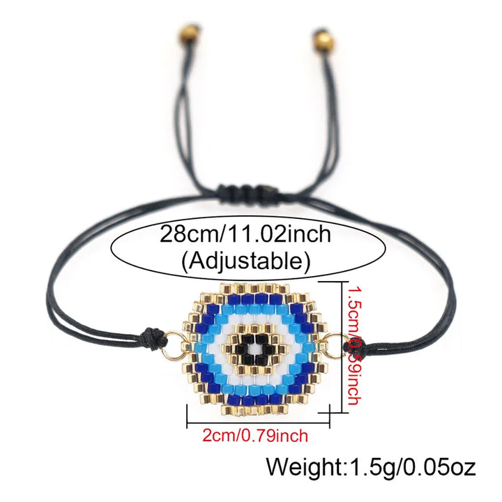Never Needy Casual String Stretch Adjustable Bracelet | Pink