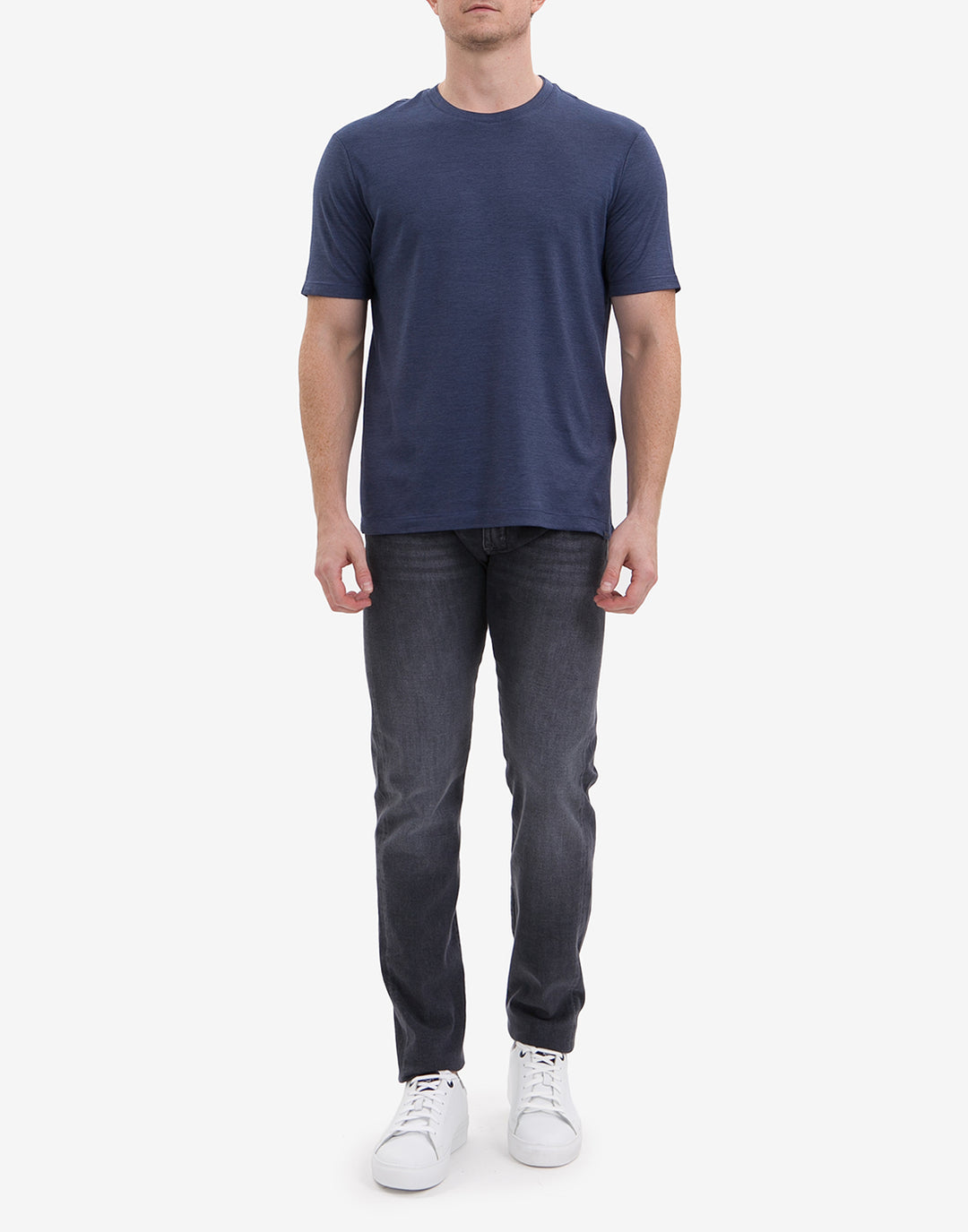 Paul & Shark Black Rivet Organic Stretch Denim | Grey