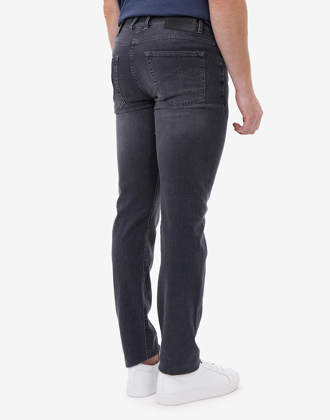Paul & Shark Black Rivet Organic Stretch Denim | Grey