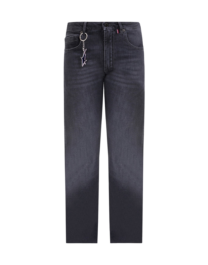 Paul & Shark Black Rivet Organic Stretch Denim | Grey