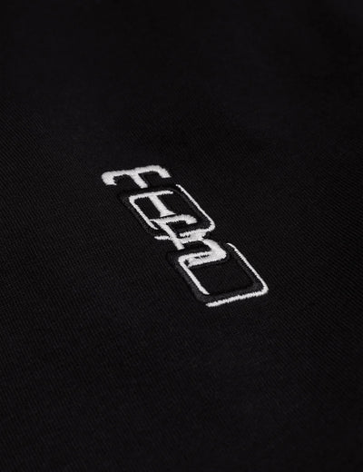 Ted Baker Kuyrt Short Sleeve Branded T-Shirt | Black