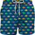 MC2 Saint Barth Lightweight Fabric Swim Shorts Lighting | Navy/Multi