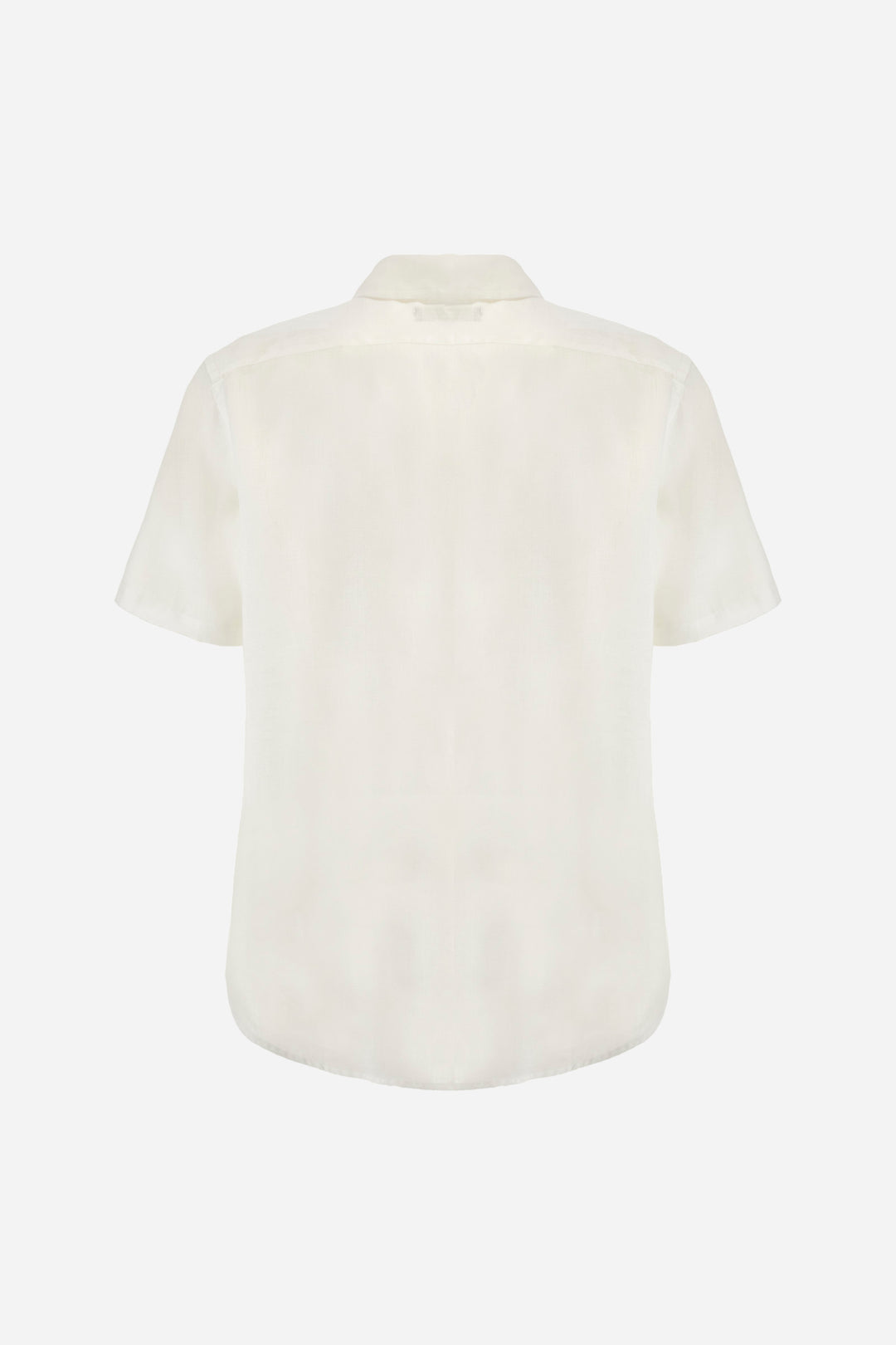 La Martina Regular Fit Linen Canvas Shirt – Varoun | White