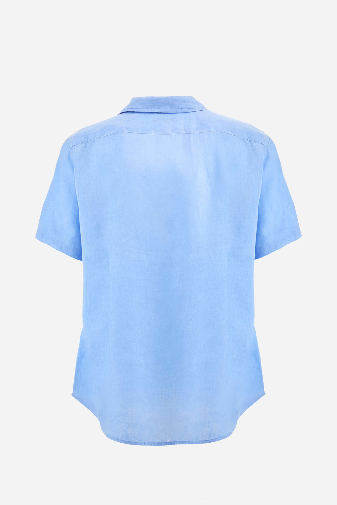 La Martina Regular Fit Linen Canvas Shirt – Varoun | Light Blue