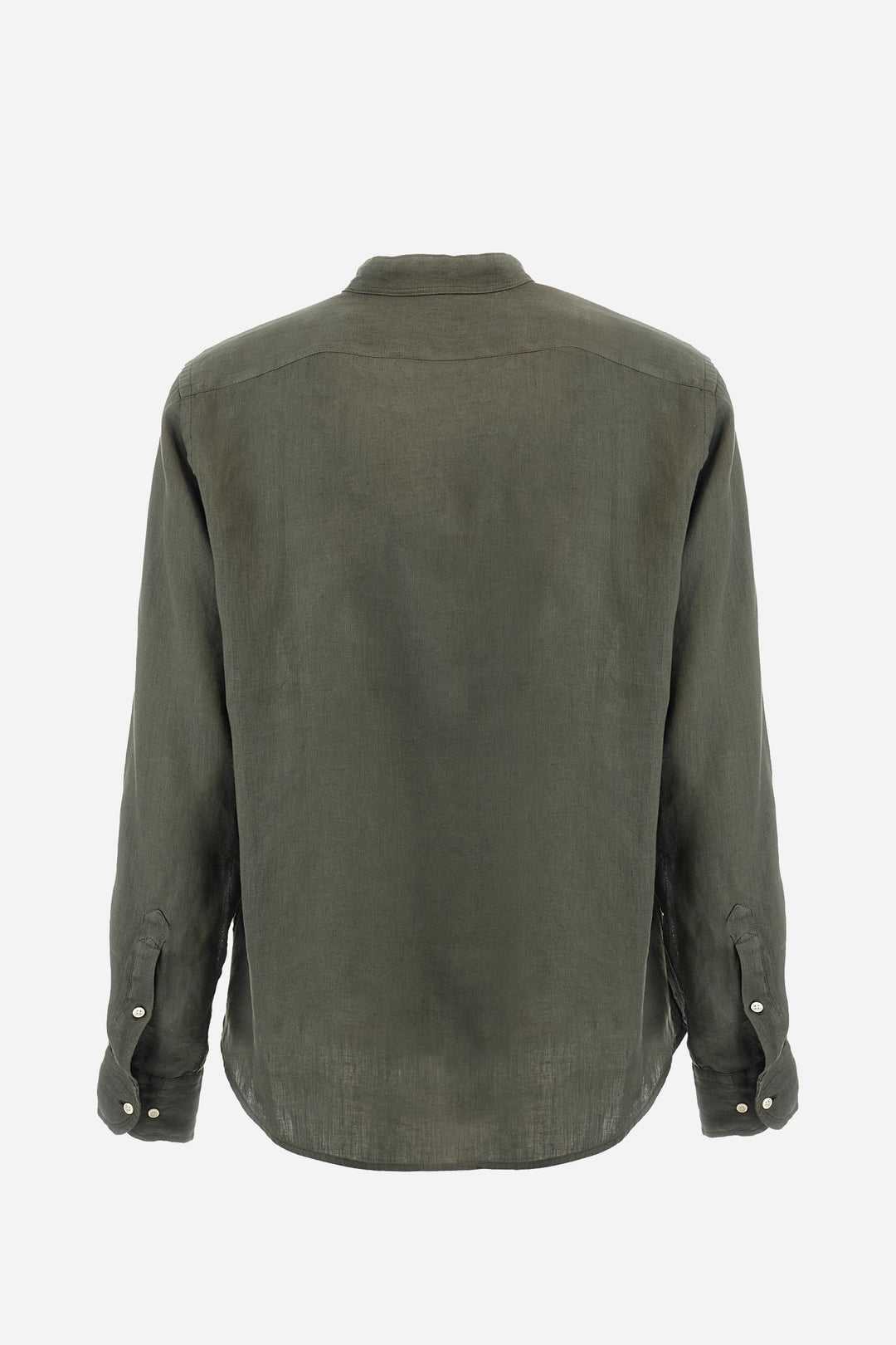 La Martina Regular Fit Linen Canvas Shirt – Yasr | Olive