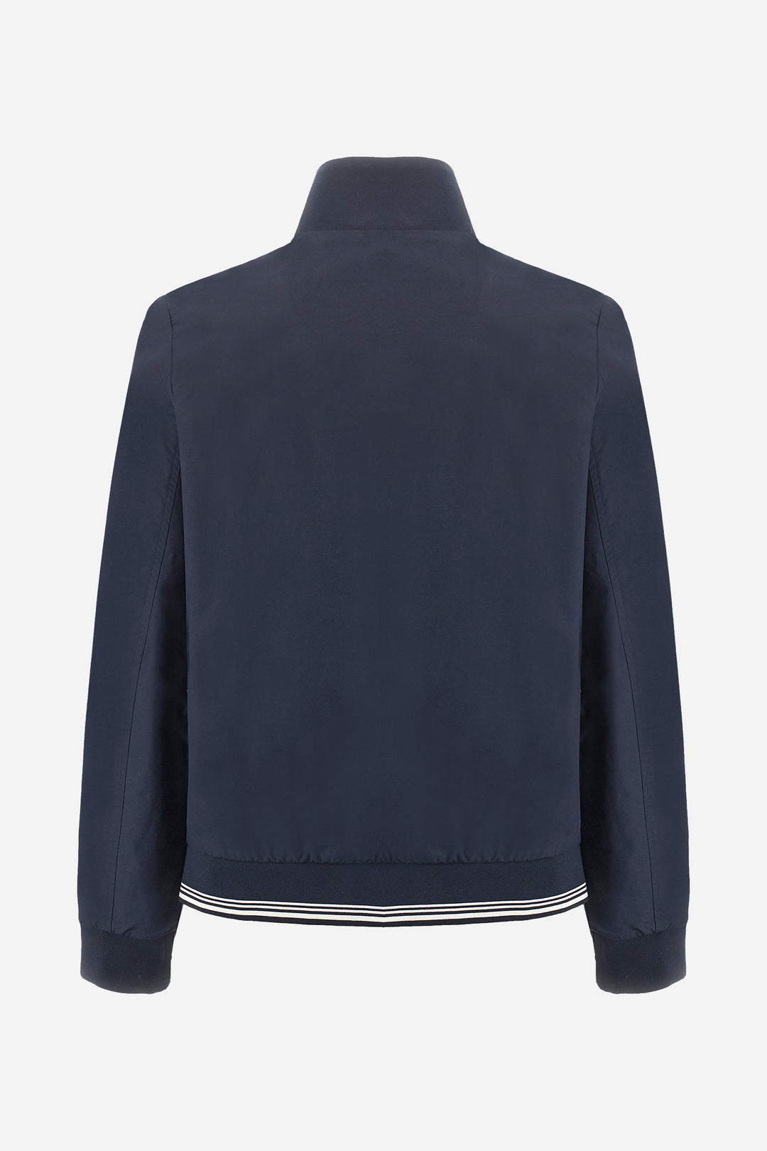 La Martina Regular-fit jacket in mixed cotton - Abraham | Navy