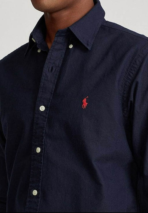 Ralph Lauren Oxford Slim Fit Shirt | Cruise Navy