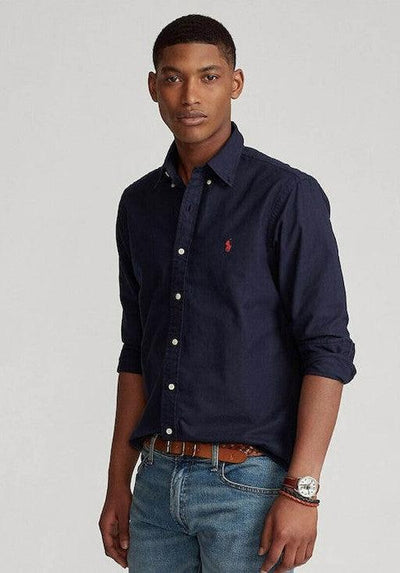 Ralph Lauren Oxford Slim Fit Shirt | Cruise Navy