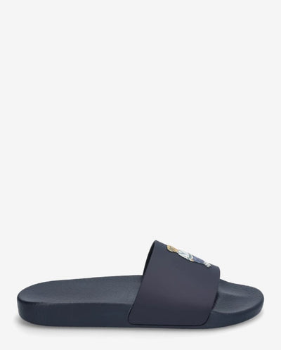 Ralph Lauren Men's Heritage Bear Slide | Navy