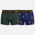 Ralph Lauren Stretch Cotton Boxer Shorts 2-Pack Gift Box | Green/Royal