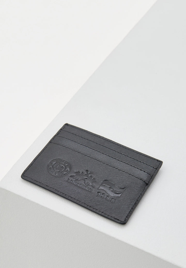 La Martina Men's Cardholder | Black