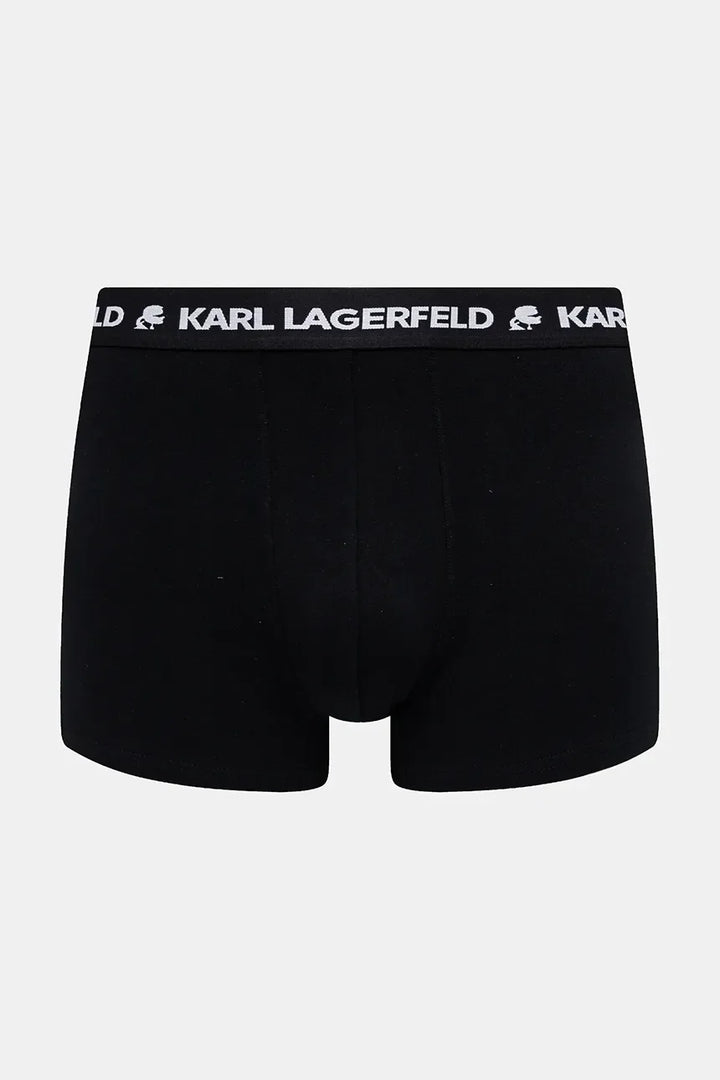 Karl Lagerfeld Logo Monochrome Trunk 3 Pieces | Black/Grey/White