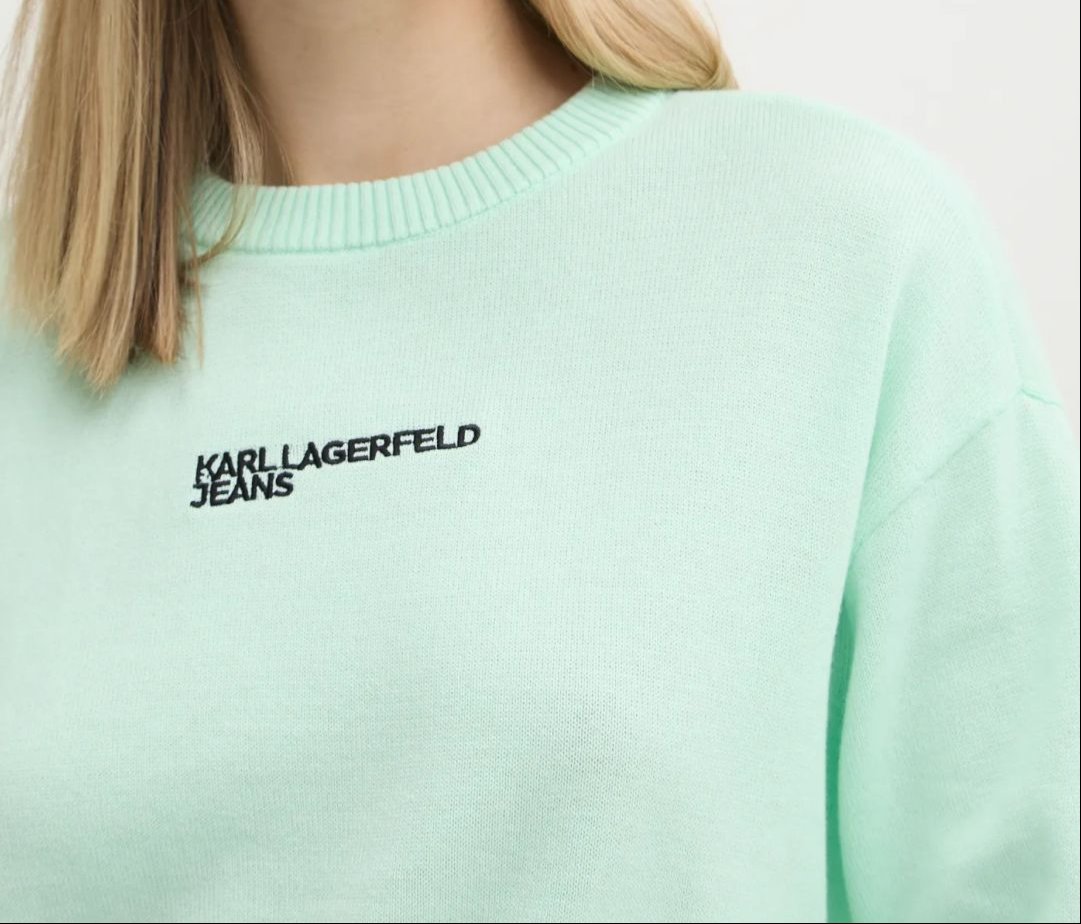 Karl Lagerfeld Logo Knit Sweater | Bay