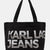 Karl Lagerfeld Big Logo Shopper Bag | Black