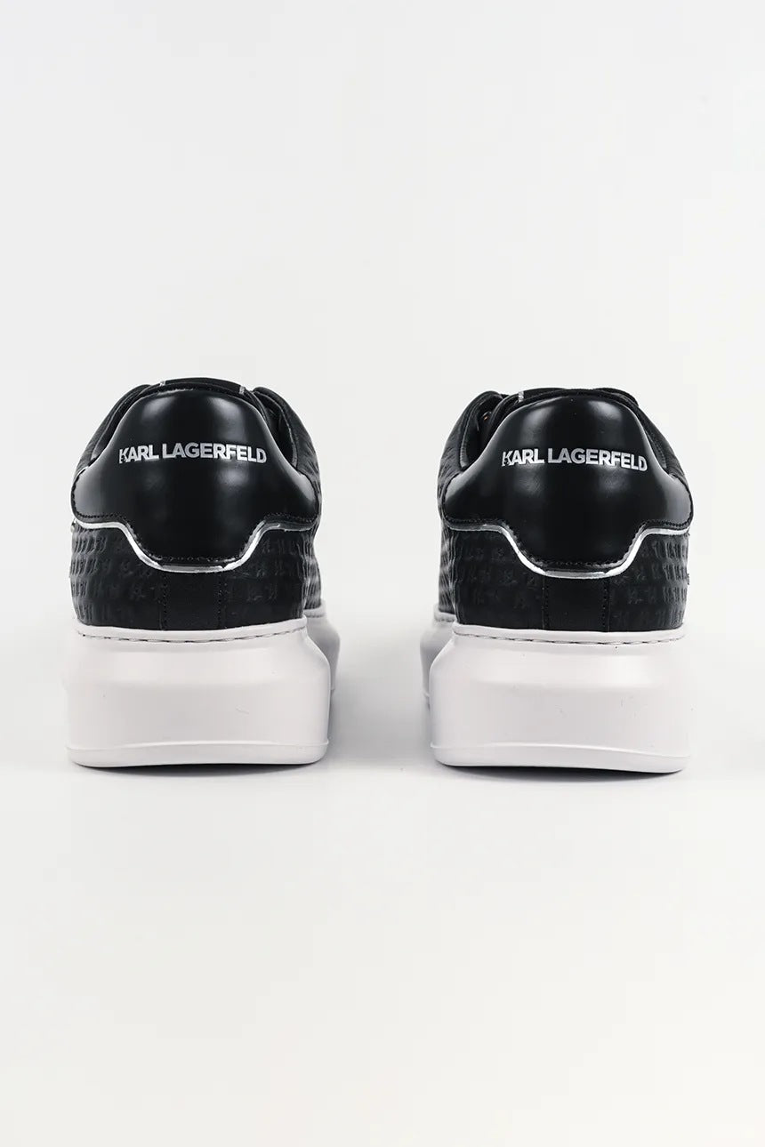 Karl Lagerfeld Kapri Microgram Men's Sneakers | Black