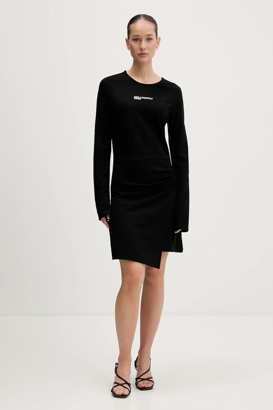 Karl Lagerfeld Jersey Dress | Black