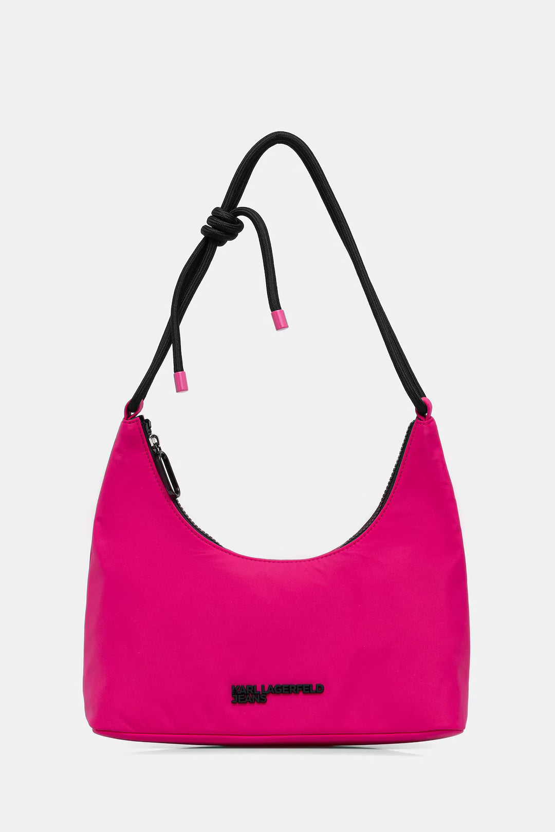 Karl Lagerfeld Cord Nylon Shoulder Bag | Very Berry