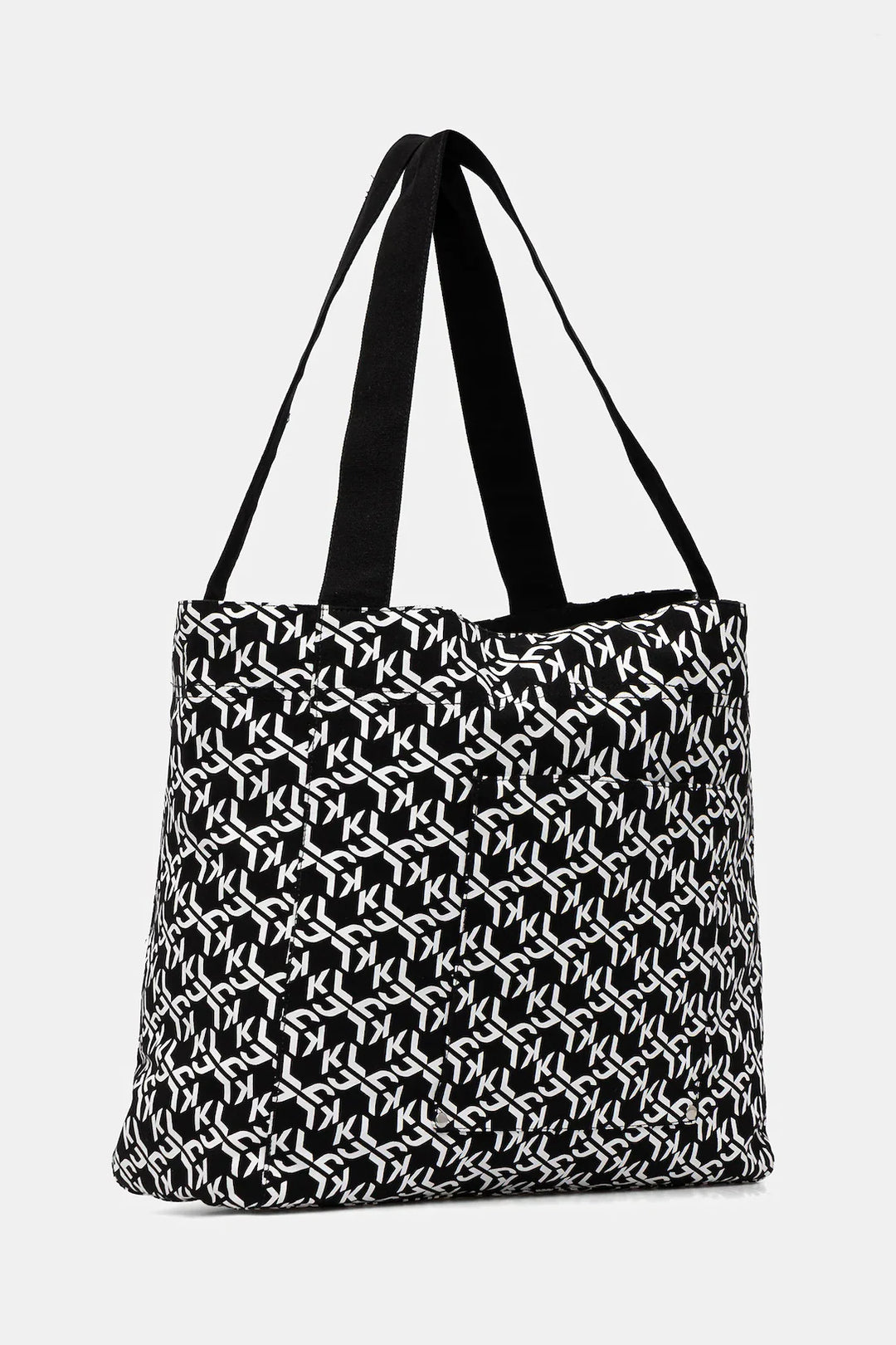 Karl Lagerfeld Reversible Shopper Bag | Black/White