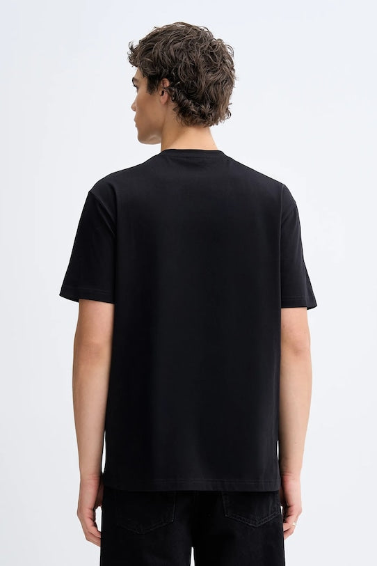 Karl Lagerfeld Regular Graffiti Men's T-shirt | Black