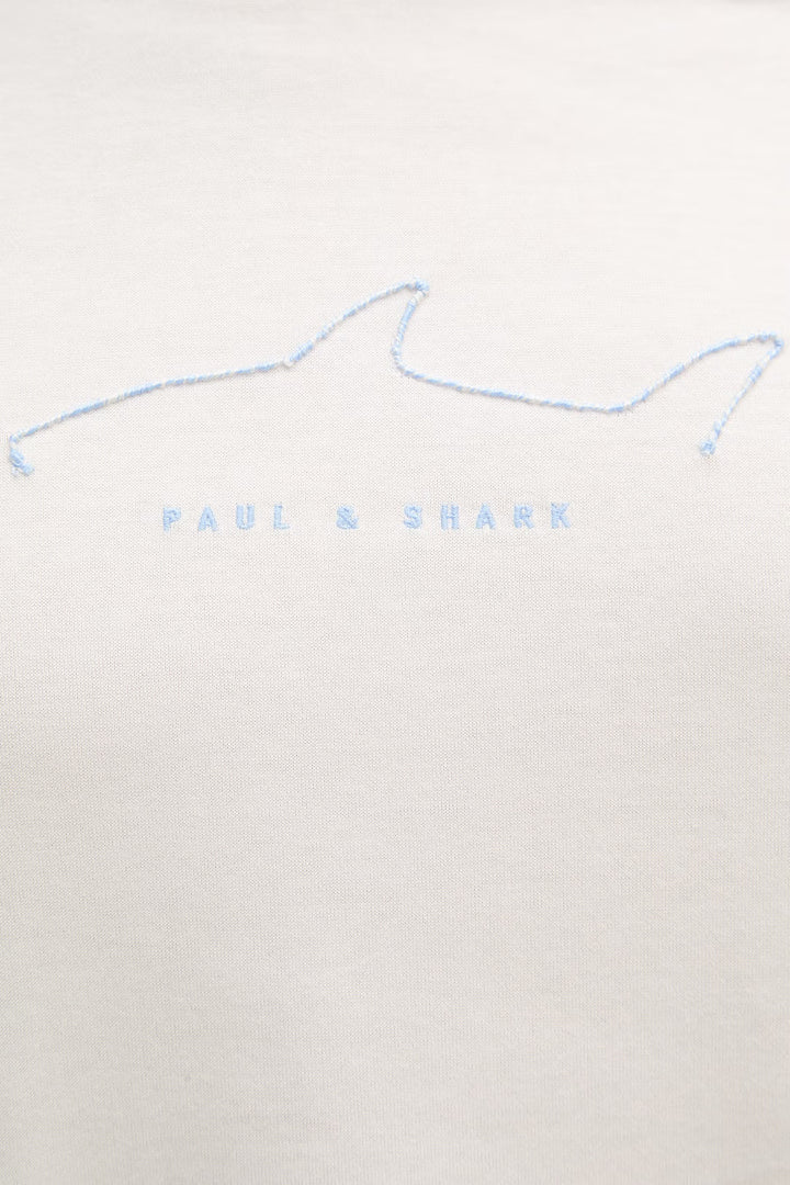 Paul & Shark Lightweight Cotton Jersey T-shirt | White