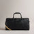 Ted Baker Kalvin Webbing Strap Faux Leather Holdall Bag | Black