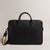 Ted Baker Kaden Branded Webbing PU Leather Laptop Bag | Black
