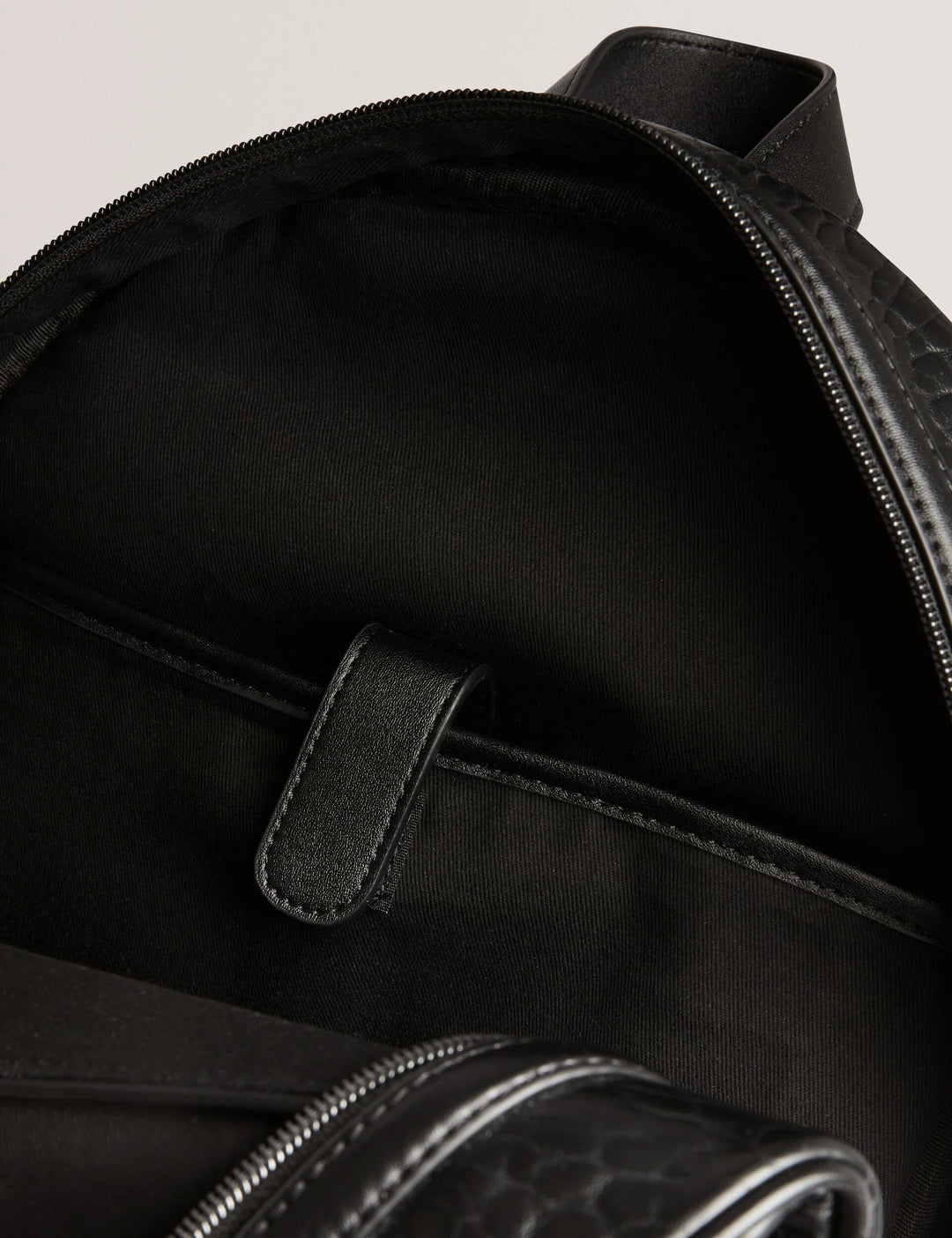 Ted Baker Periin Pebbled PU Backpack | Black