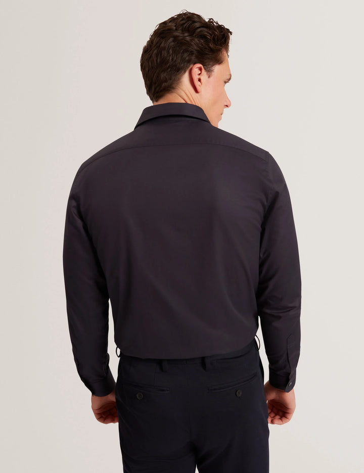 Ted Baker Tibor Regular Fit Smart Twill Shirt | Navy