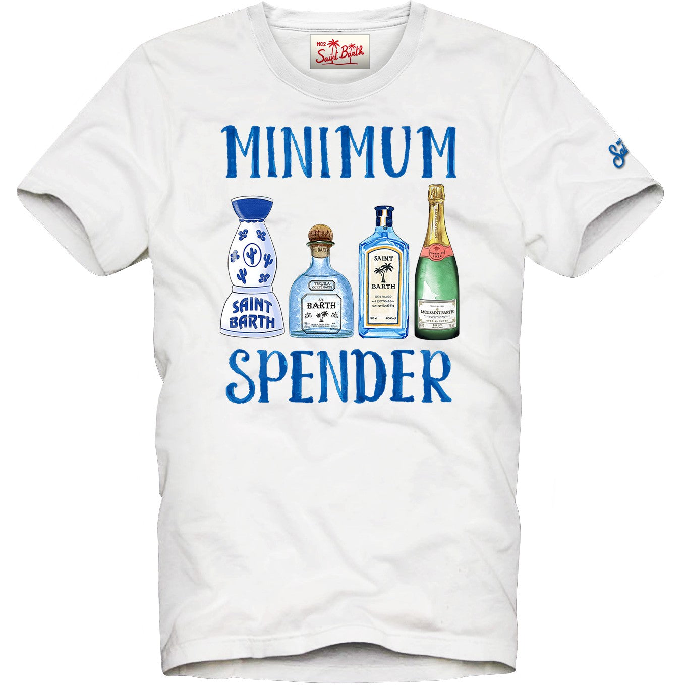 MC2 Saint Barth Classic Fit T-shirt Minimum Spending | White