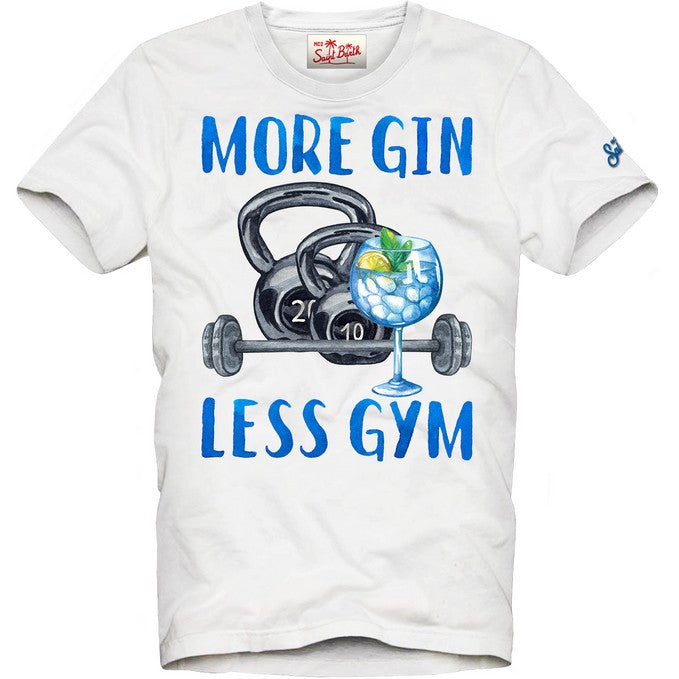 MC2 Saint Barth Classic Fit T-shirt More Gin | White