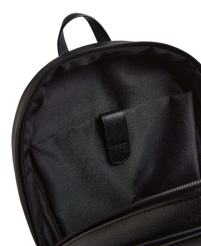 Ted Baker Keviin PU Stripe Backpack | Black