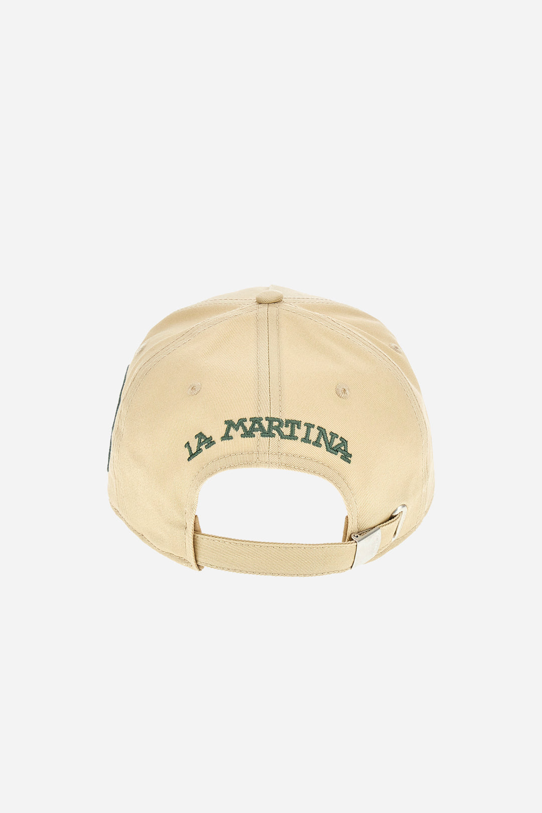 La Martina Embroidered Cotton Twill Baseball Cap – Aiden | Sand
