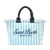 MC2 Saint Barth Vanity Canvas Bag | Light Blue/Navy