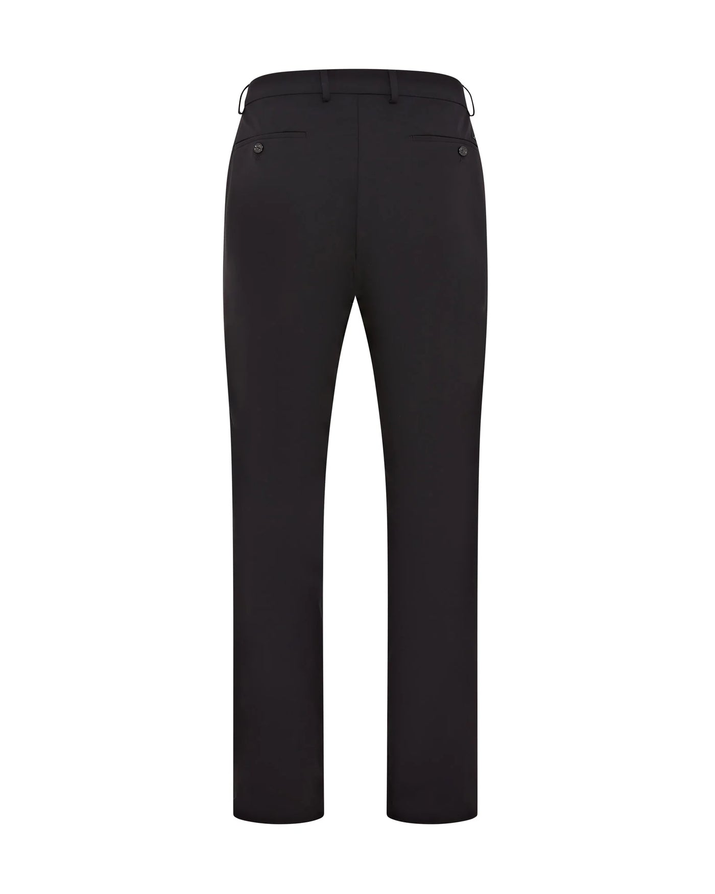 Paul & Shark Dynamic Stretch Nylon Regular fit Chino with Shark Fin | Black