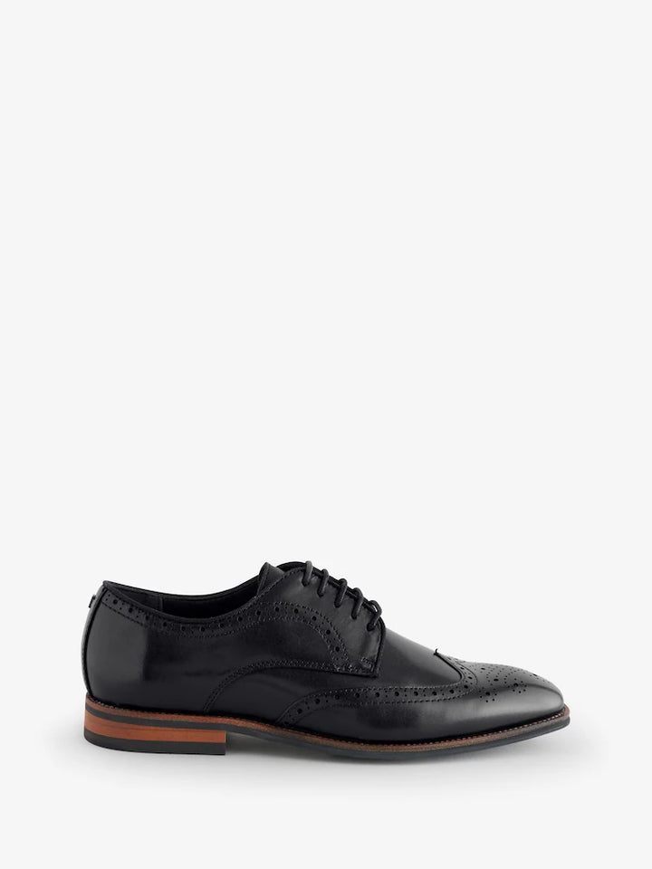 Ted Baker Markuse Brogue Derby Formal Shoes | Black