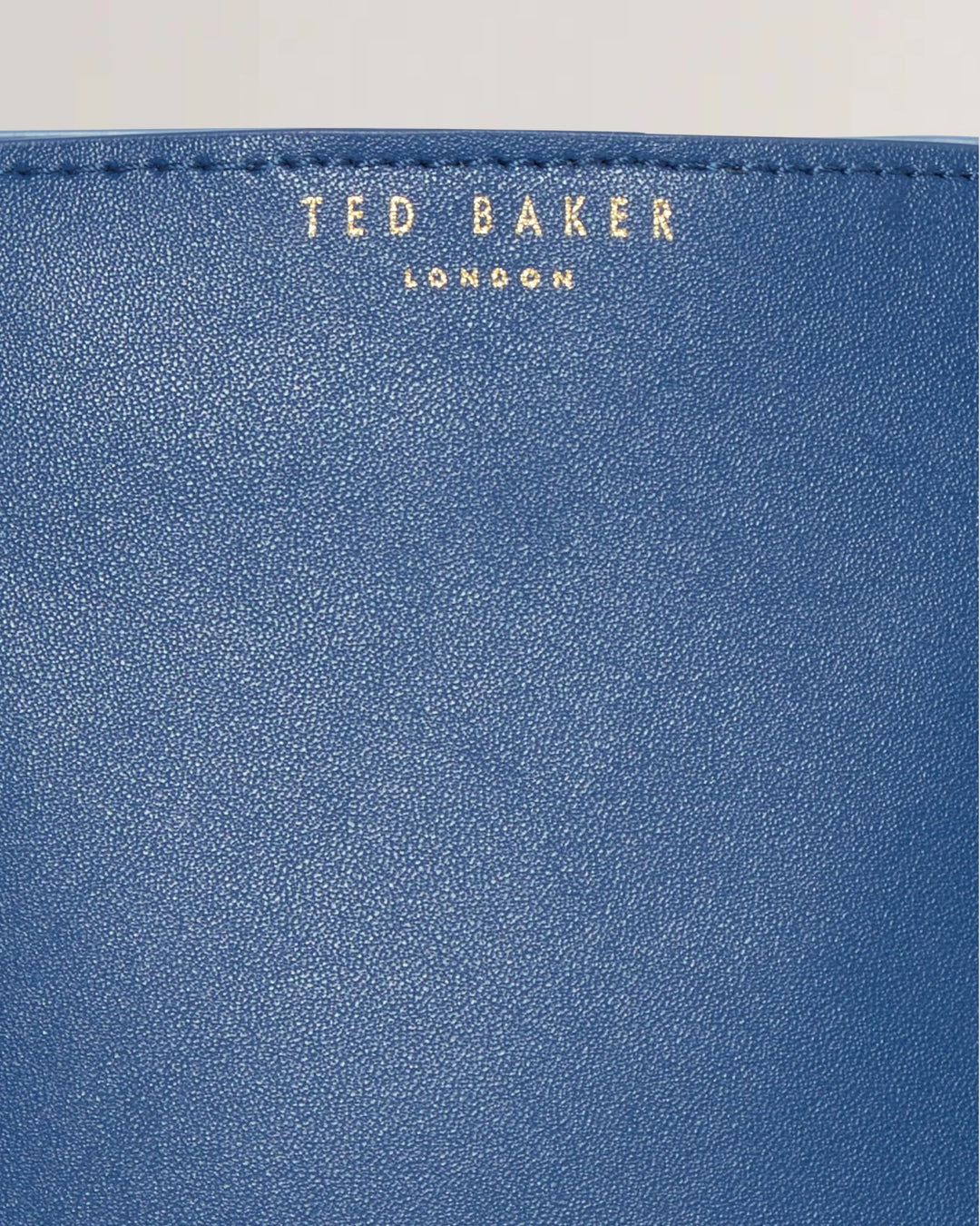 Ted Baker Wynola Woven Handle Colourblock Small Bag | Blue