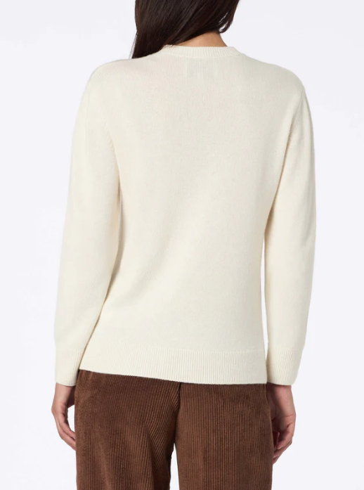 MC2 Woman Blended Cashmere Sweater | Off White