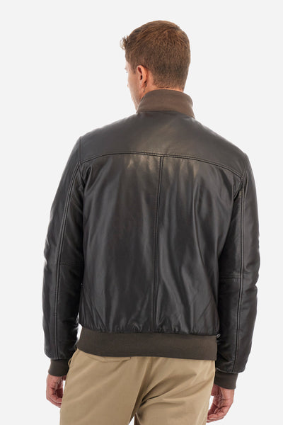 La Martina Leather Jacket | Brown