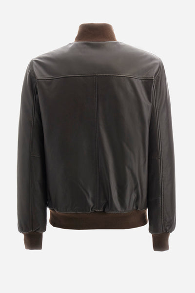 La Martina Leather Jacket | Brown