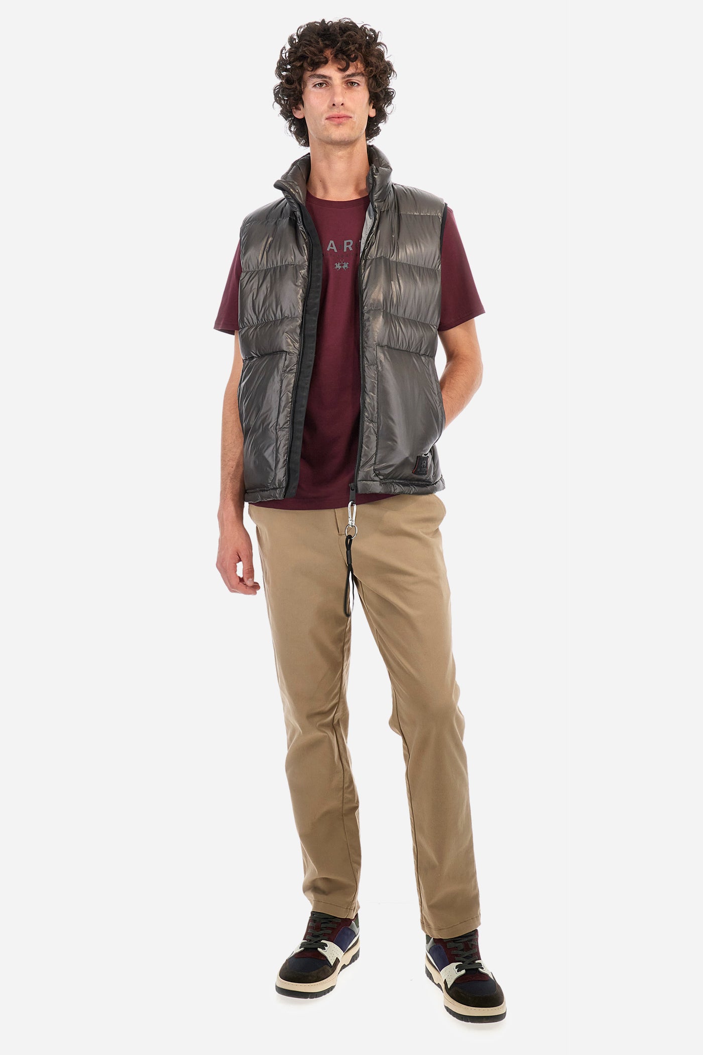 La Martina Men's Down Gilet | Grey